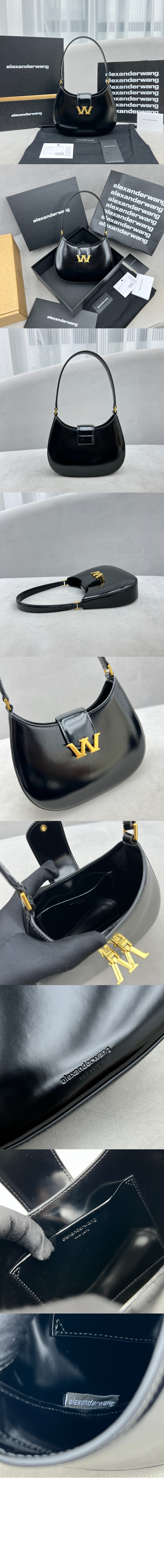 알렉산더왕 W 레거시 레더 호보백 스몰 2R31L0