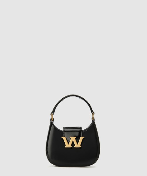 알렉산더왕 W 레거시 레더 호보백 마이크로 2K30L0