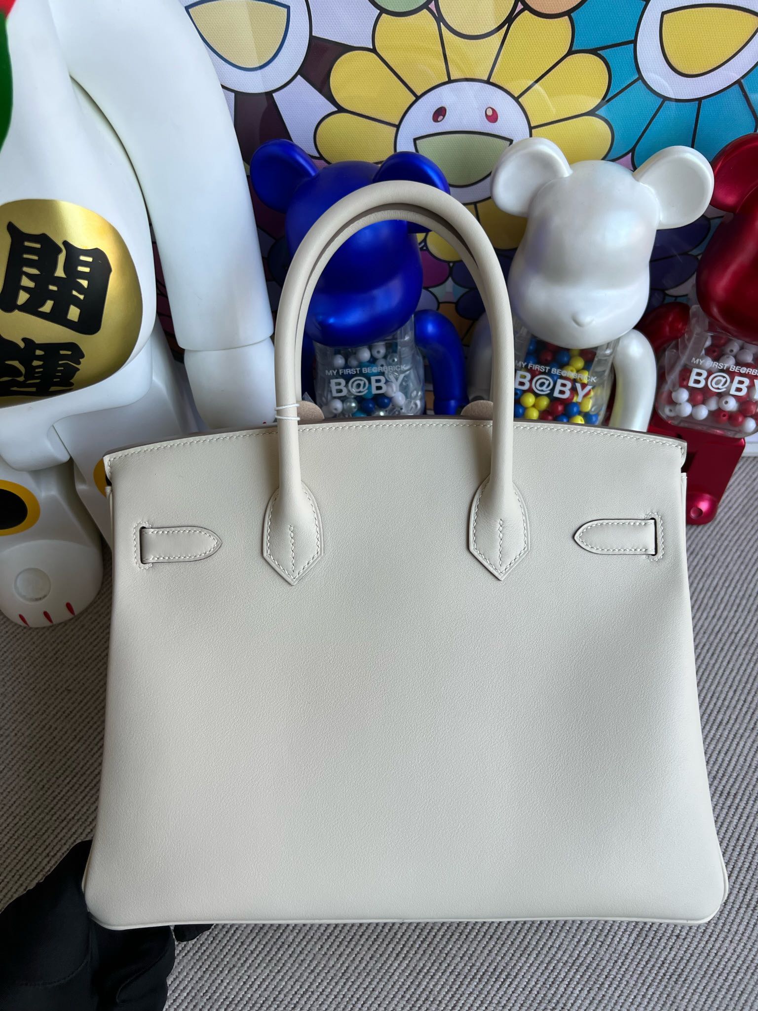 에르메스 버킨백 화이트 30 금장