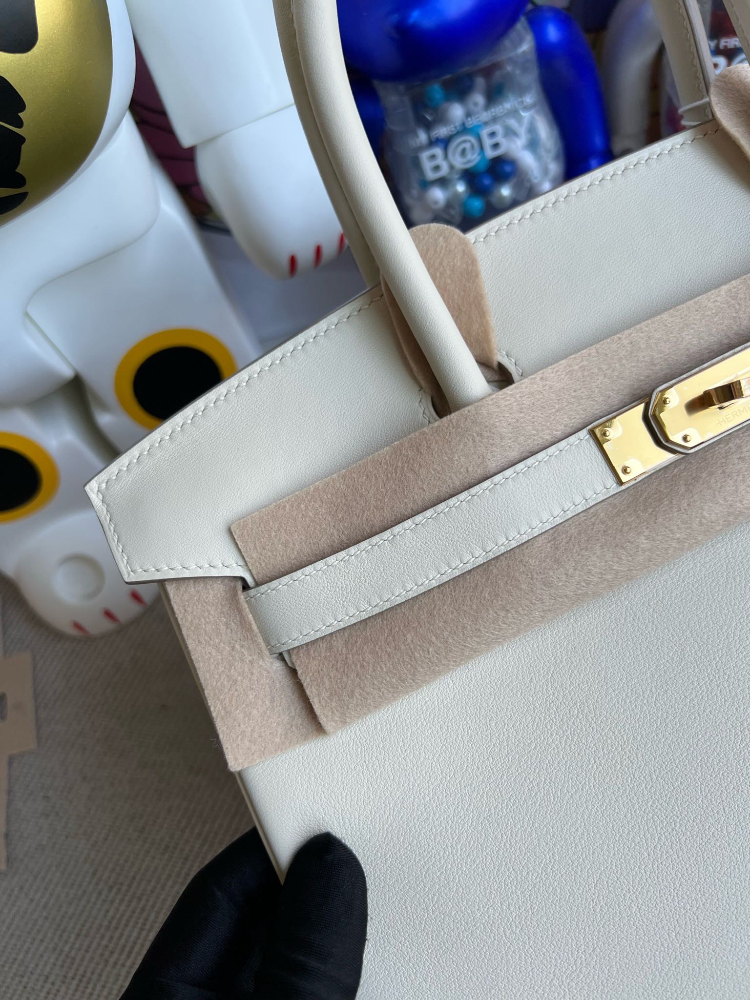 에르메스 버킨백 화이트 30 금장