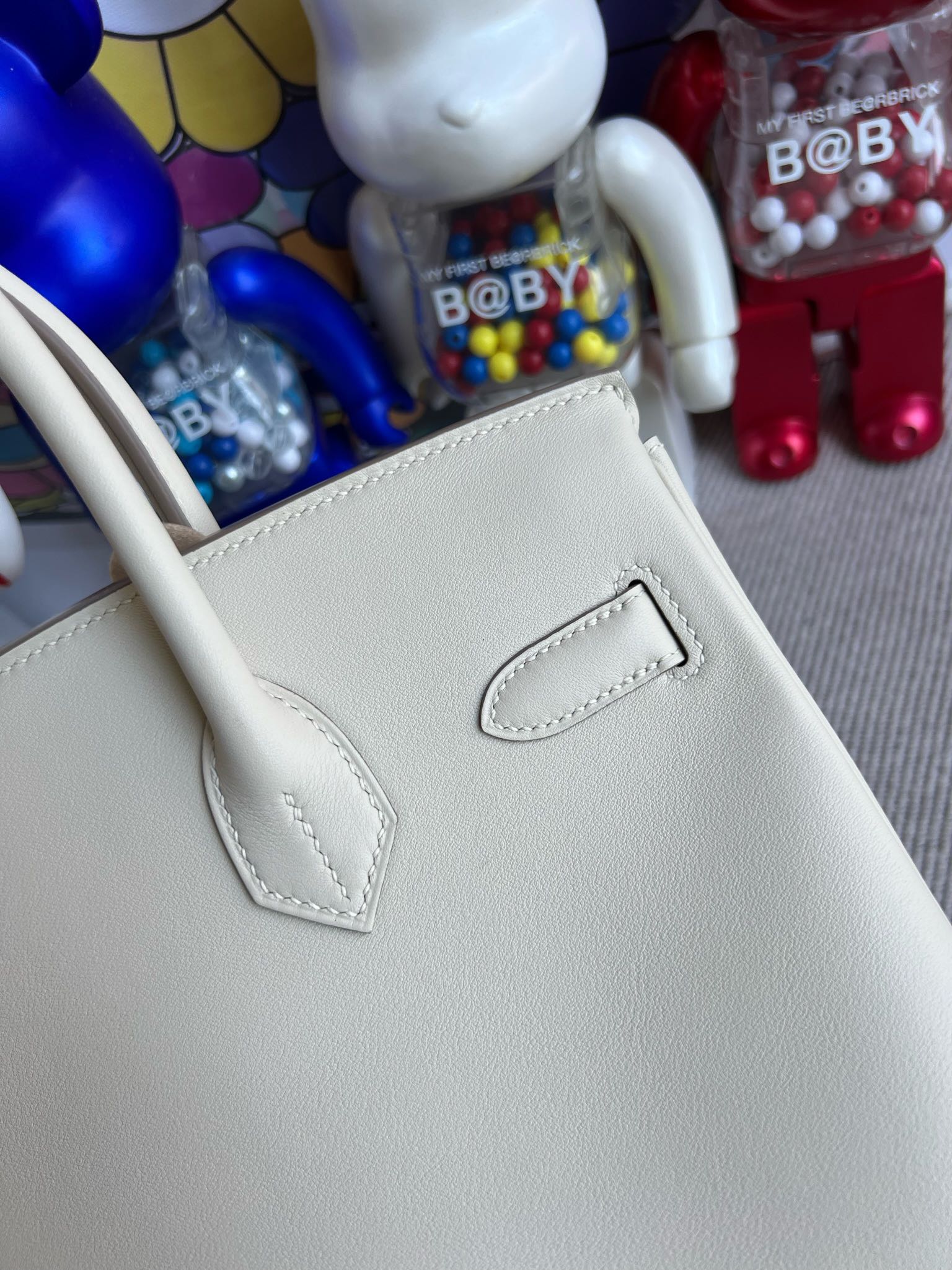 에르메스 버킨백 화이트 30 금장