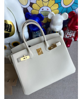 에르메스 버킨백 화이트 30 금장
