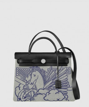 에르메스 캔버스 토트 크로스백