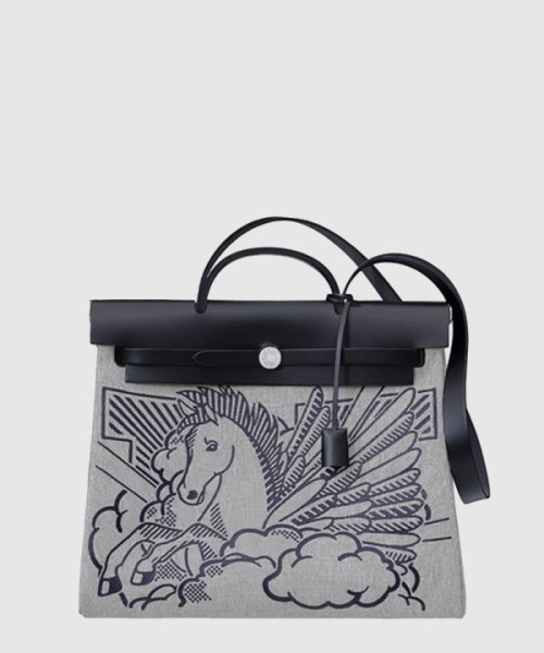 에르메스 캔버스 토트 크로스백