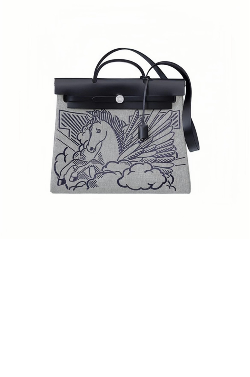 에르메스 캔버스 토트 크로스백