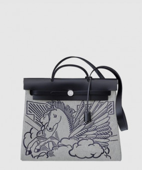 에르메스 캔버스 토트 크로스백