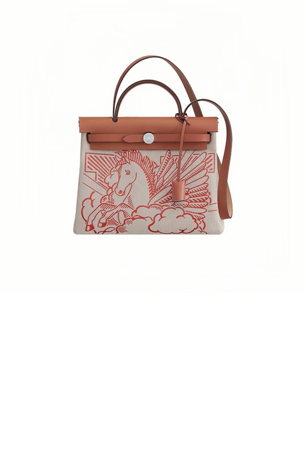 에르메스 캔버스 토트 크로스백