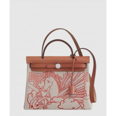 에르메스 캔버스 토트 크로스백