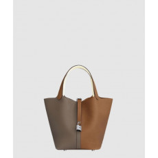 에르메스 투 배색 토트백