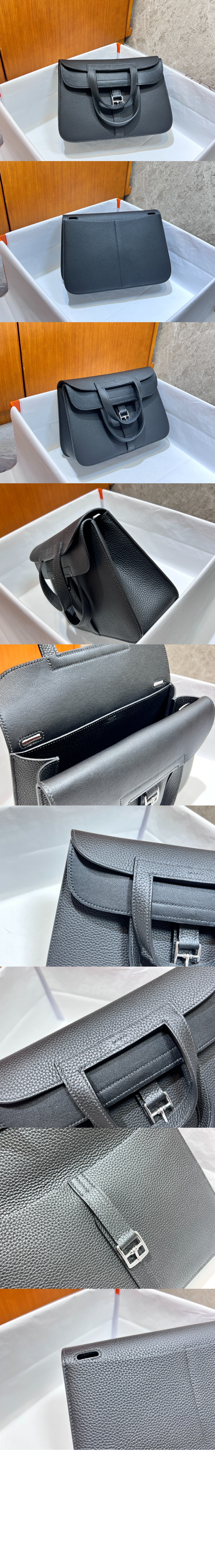 에르메스 숄더 크로스 발굽백