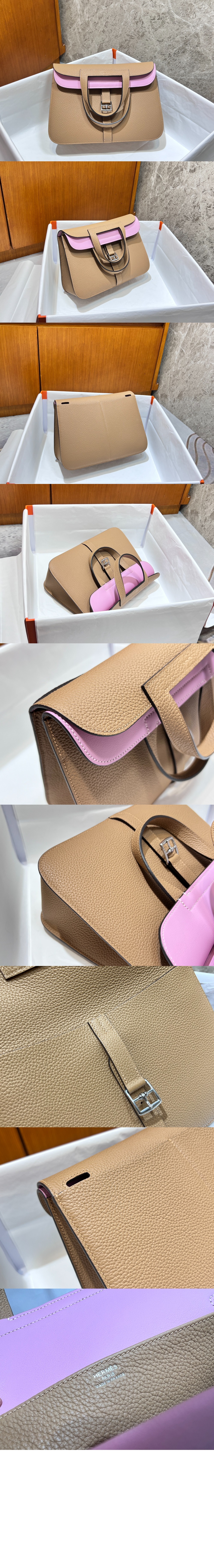 에르메스 숄더 크로스 발굽백