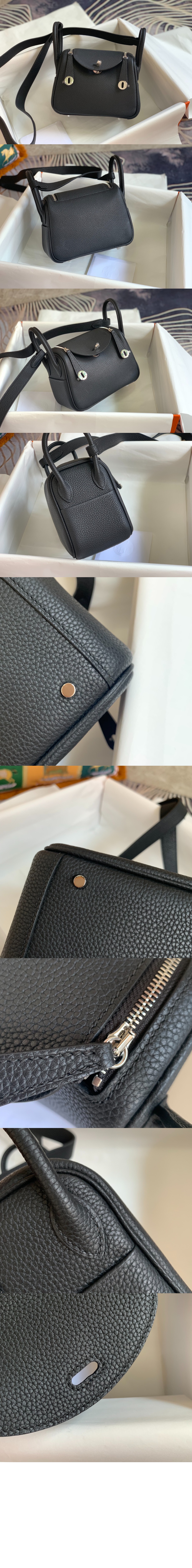 에르메스 스몰 린디 19 토트 숄더백