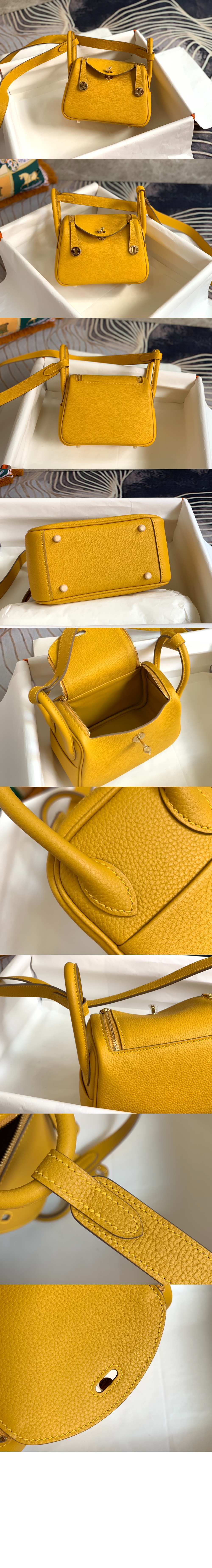 에르메스 스몰 린디 19 토트 숄더백