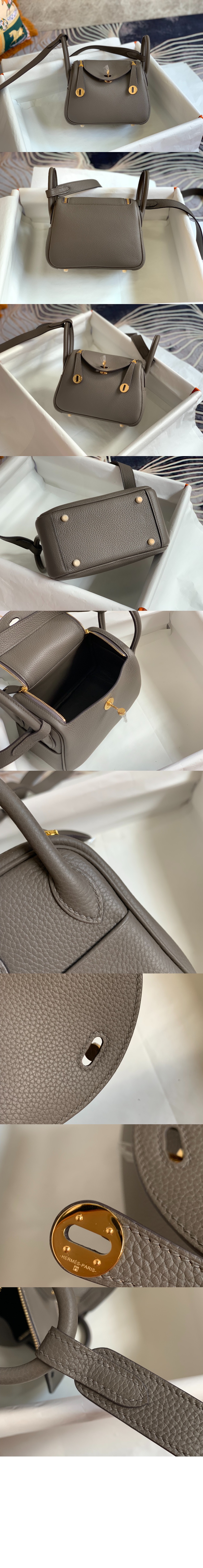 에르메스 스몰 린디 19 토트 숄더백