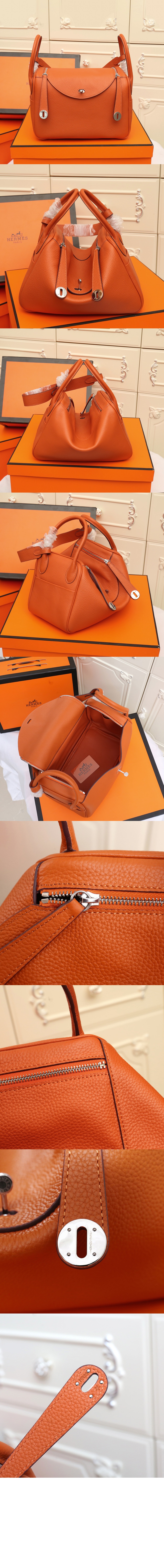 에르메스 미듐 린디 26 토트 숄더백