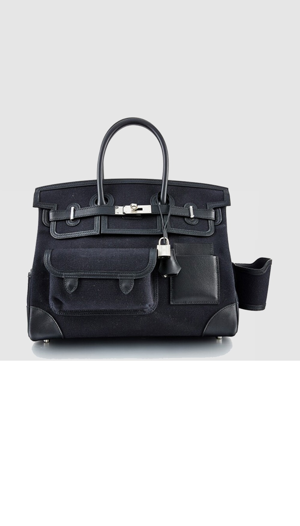 에르메스 캔버스 토트백