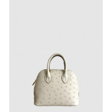 에르메스 1923볼리드백 타조 가죽