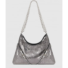 지방시 부아유 Chain 라미네이티드 가죽 미디엄백