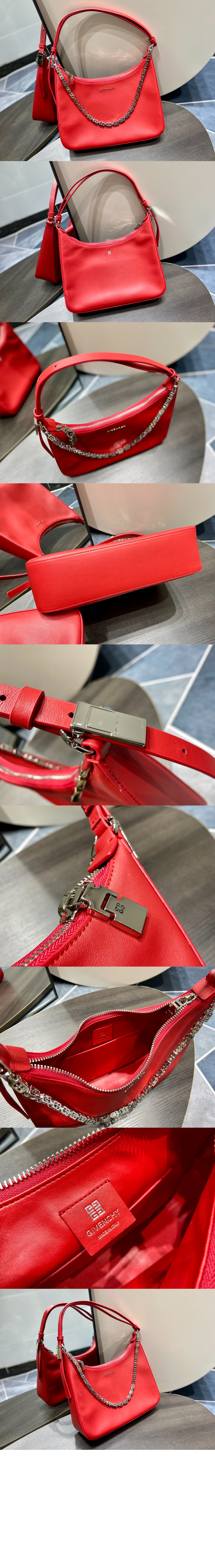 지방시 미듐 문 컷아웃 호보백