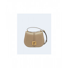 펜디 커몬 미디움 FF 레더백 그레이