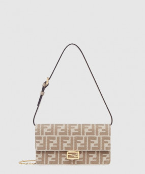 펜디 바게트 체인 지갑 8M0498