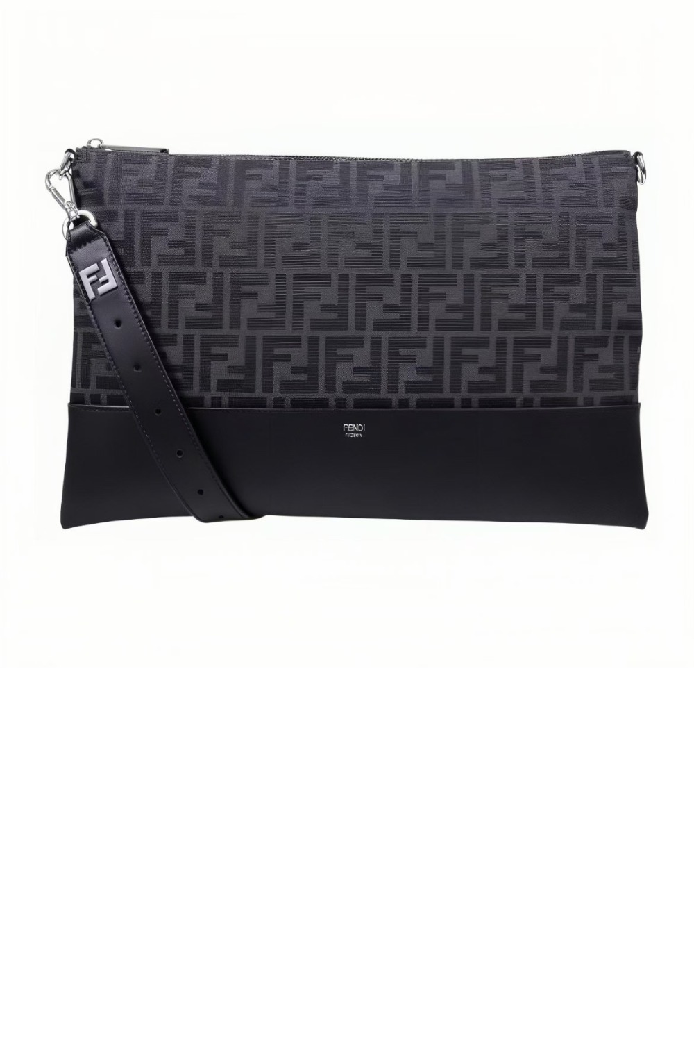 펜디 FF 로고 자카드 크로스백 7N0144