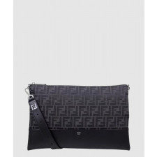 펜디 FF 로고 자카드 크로스백 7N0144