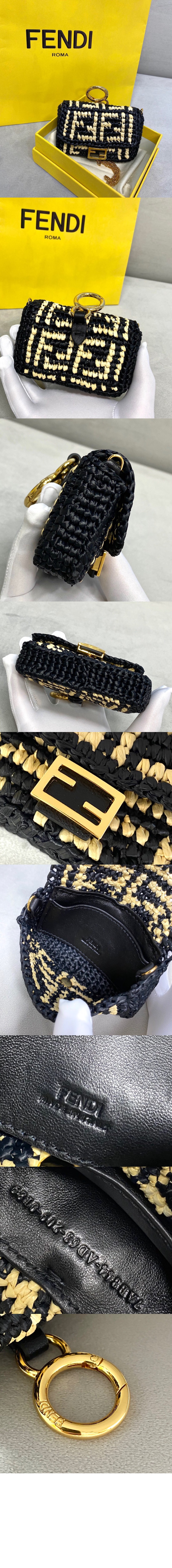 펜디 슈퍼 미니 체인백 7AR844