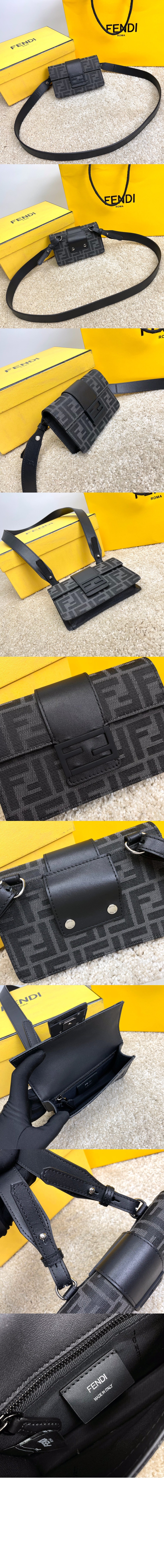 펜디 바게트 크로스백 7M0295