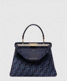 펜디 레더 핸드백 8BN321