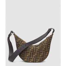 펜디 FF 자카드 펜디 멜론 스몰 7VA635