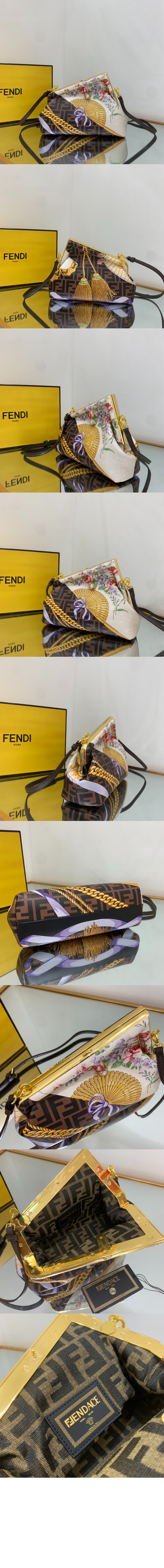 펜디 퍼스트 숄더백 스몰 8BP129