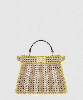 펜디 피카부 I See U 스몰 가죽백 8BN327