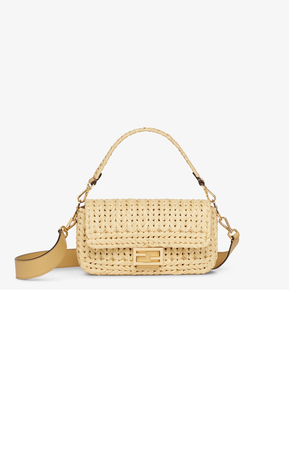 펜디 바게트백 미듐 8BR600