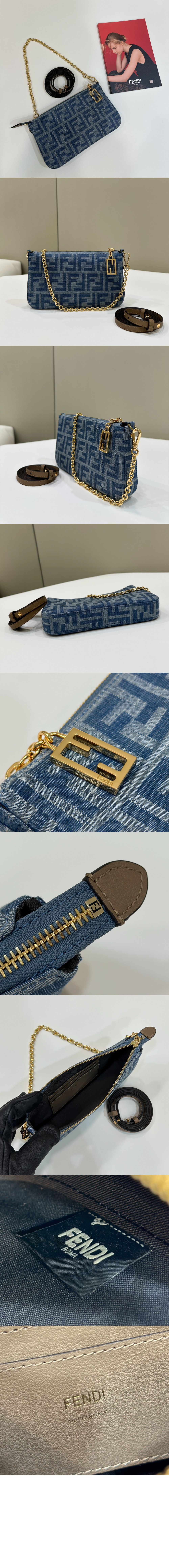 펜디 바게트 파우치 8BS073