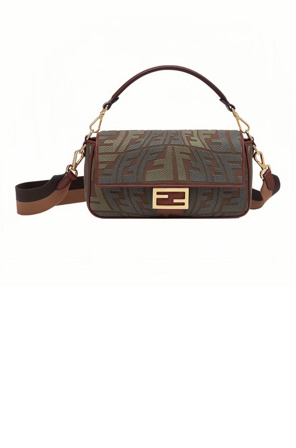 펜디 바게트백 미듐 8BR600