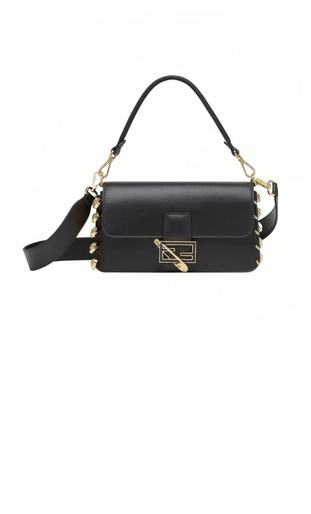 펜디 바게트 브로치 숄더백 8BR801