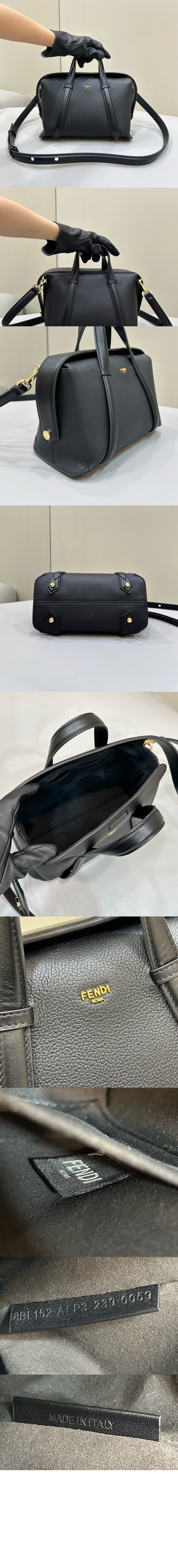 펜디 보스턴 가죽백 8BL152