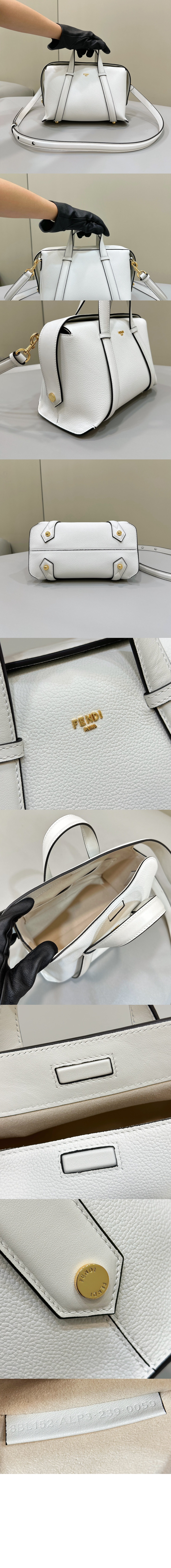 펜디 보스턴 가죽백 8BL152