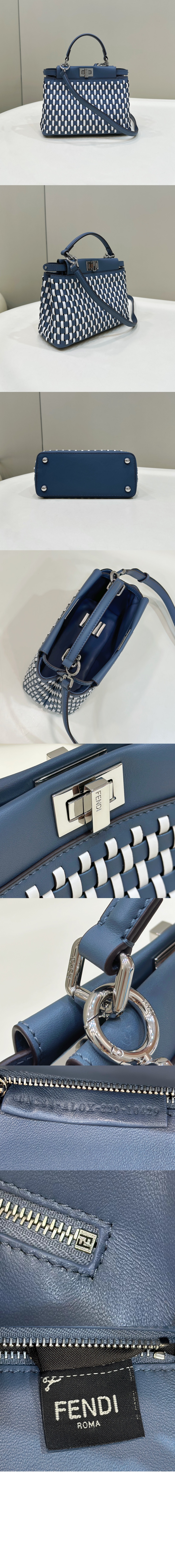 펜디 미니 레더백 8BN244