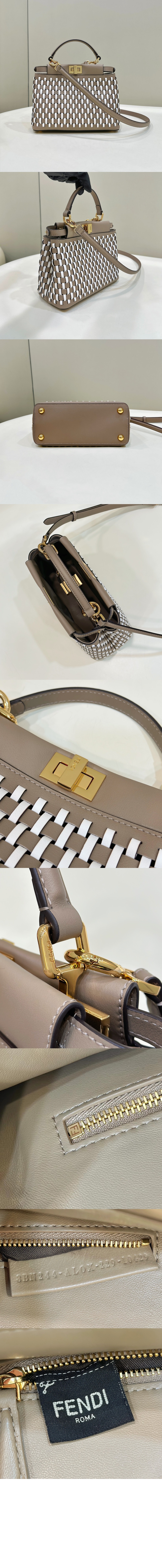 펜디 미니 레더백 8BN244