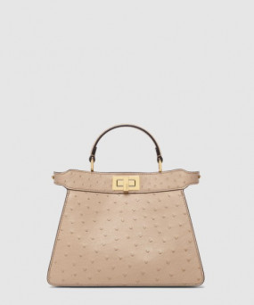 펜디 스몰 타조 가죽백 8BN327