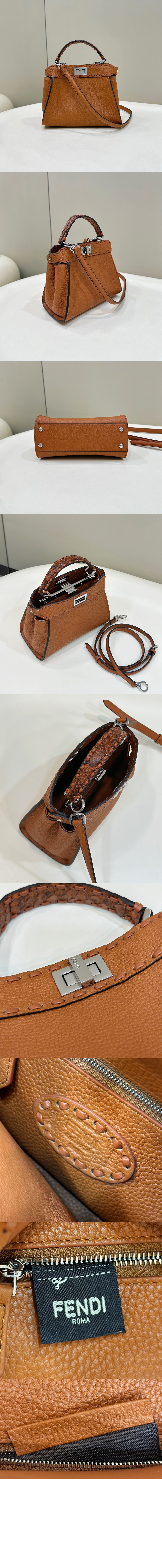 펜디 미니 레더백 8BN244