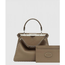 펜디 레더 핸드백 8BN321