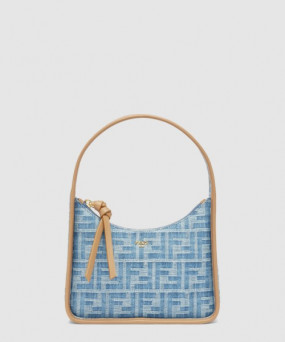 펜디 데님패브릭 미니백