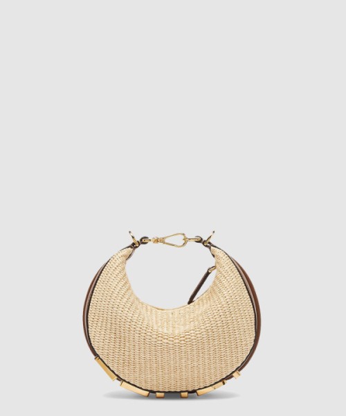 펜디 내추럴라피아 미니백 8BS081