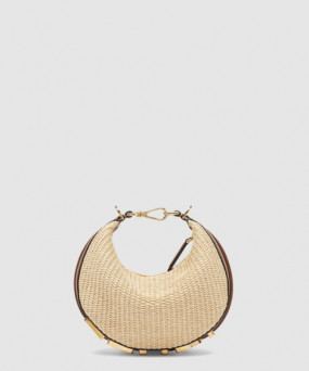 펜디 내추럴라피아 미니백 8BS081