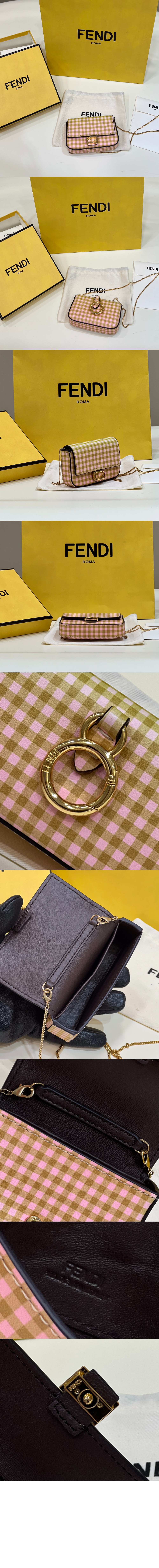 펜디 슈퍼 미니 체인백 7AR844