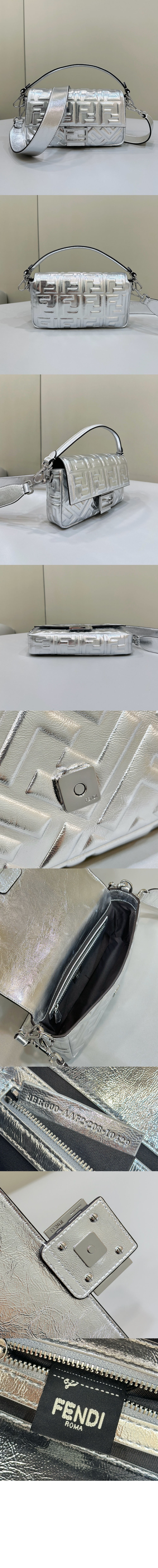 펜디 바게트백 미듐 8BR600