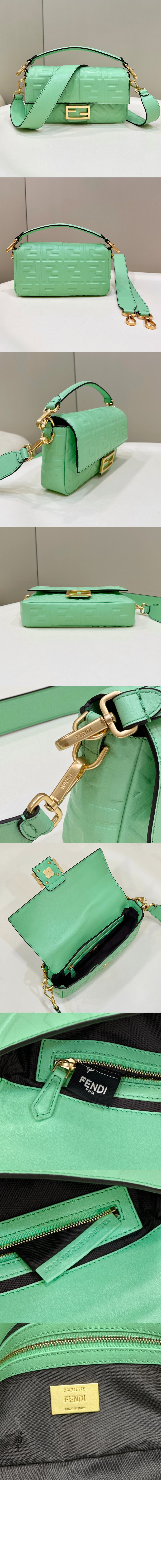 펜디 바게트백 미듐 8BR600